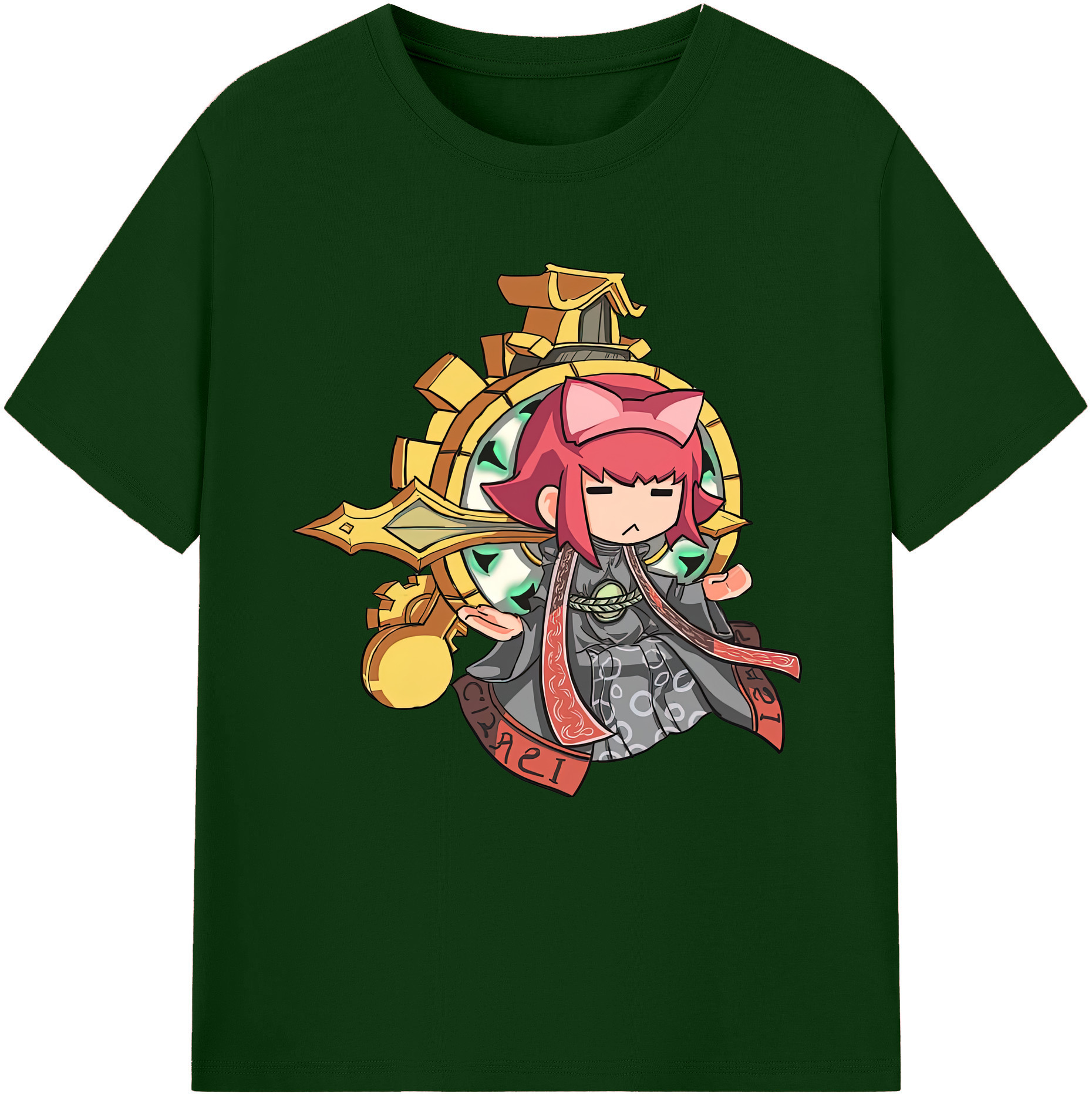 リーグ・オブ・レジェンド League of Legends LOL 綿100％半袖Tシャツ（フロントプリント）
